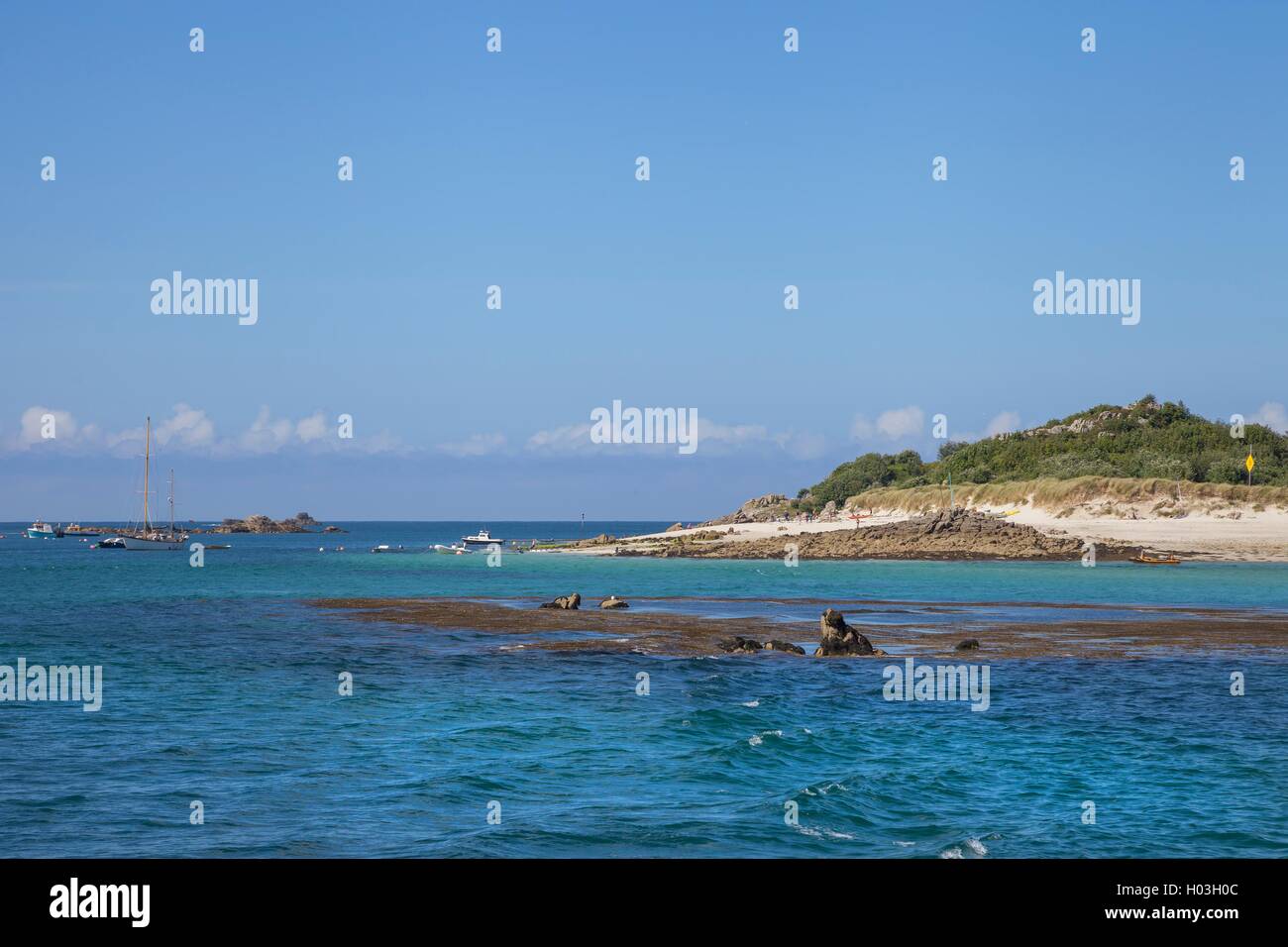 St Martin's, isole Scilly, Inghilterra Foto Stock