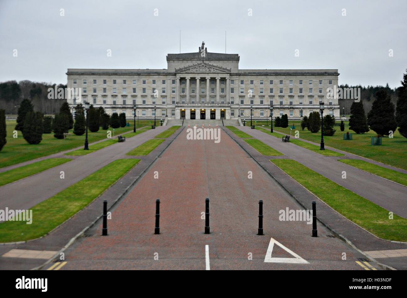 Stormont, Northern Ireland Assembly, Belfast, Irlanda del Nord Foto Stock