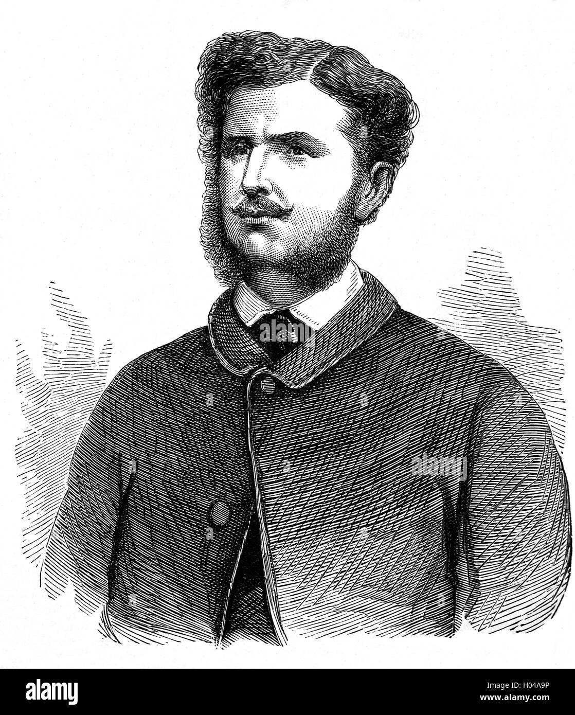 Il 29 settembre 1855, il Tenente Christopher Charles Teesdale (1833 - 1893) si offrì di assumere il comando della forza a Kars, Turchia. Si gettò in mezzo al nemico e incoraggiato la guarnigione di effettuare un attacco in modo vigoroso che i russi sono state cacciate. successivamente promosso a maggiore generale fu il primo nato in Sud Africa, destinatario della Victoria Cross per le sue azioni durante la Guerra di Crimea. Foto Stock