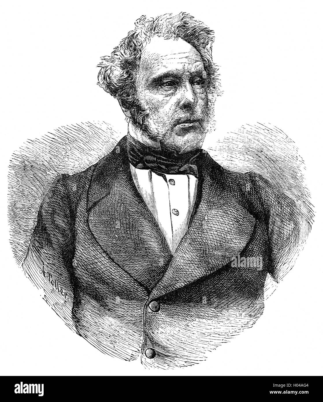 Henry John Temple, terzo Visconte Palmerston, (1784 - 1865) servita due volte come Primo Ministro nella metà del XIX secolo. Popolarmente soprannominato 'Pam " e " La Mangusta', che ha cominciato la sua carriera di parlamentare come un Tory, commutato al Whigs nel 1830. Egli era in ufficio del governo quasi continuamente dal 1807 fino alla sua morte nel 1865 quando fu il primo Primo Ministro della neo-costituita Partito liberale dal 1859. Foto Stock