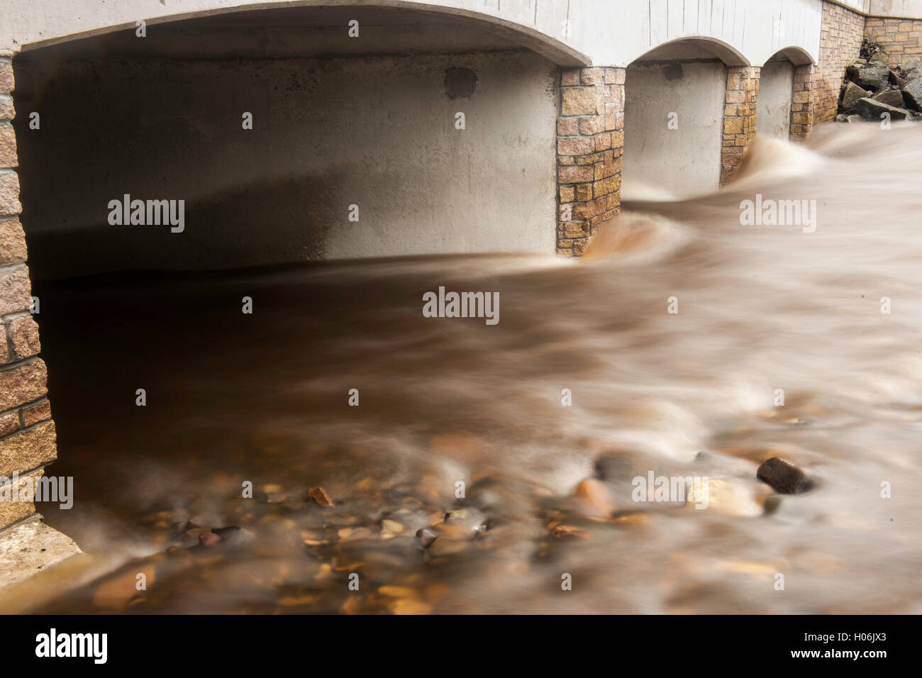 Dean Castle Parco Fiume Foto Stock