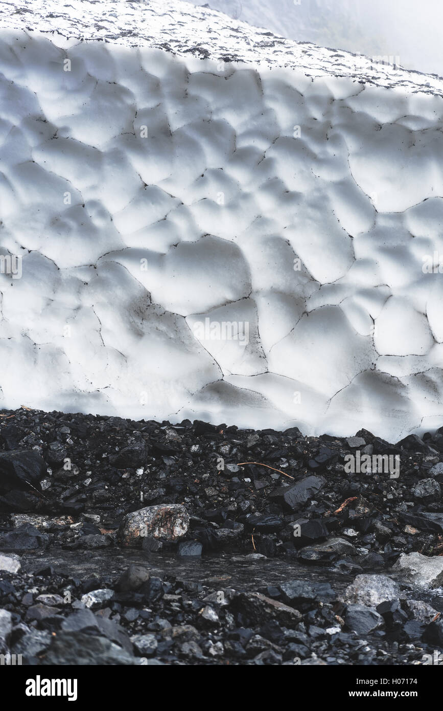 Quattro grandi grotte di ghiaccio Foto Stock