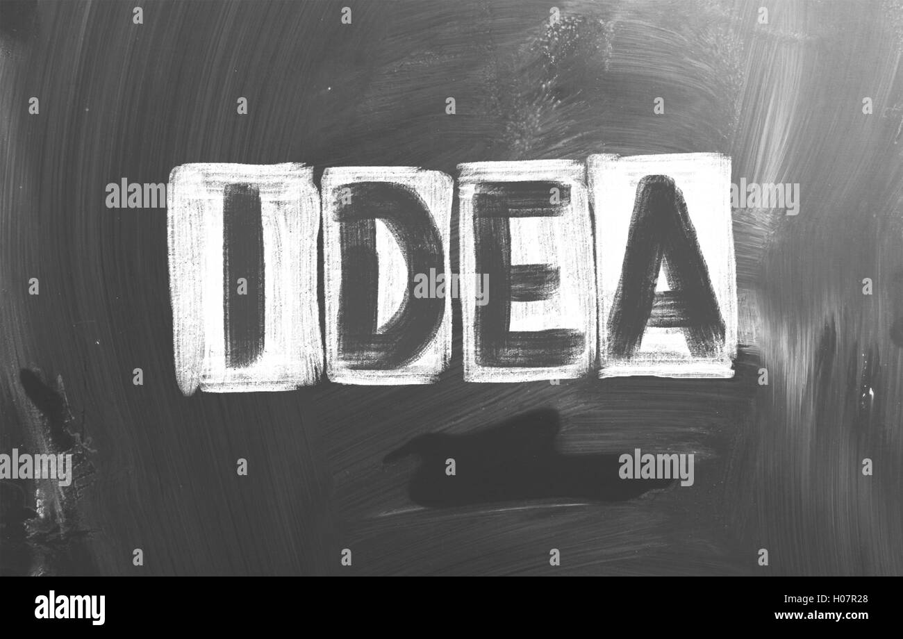 Concetto di idea Foto Stock