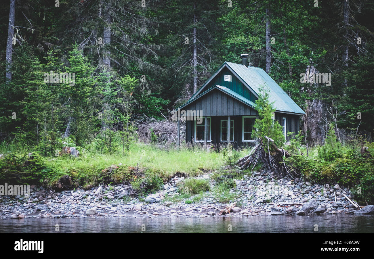 Piccola Foresta lodge Foto Stock