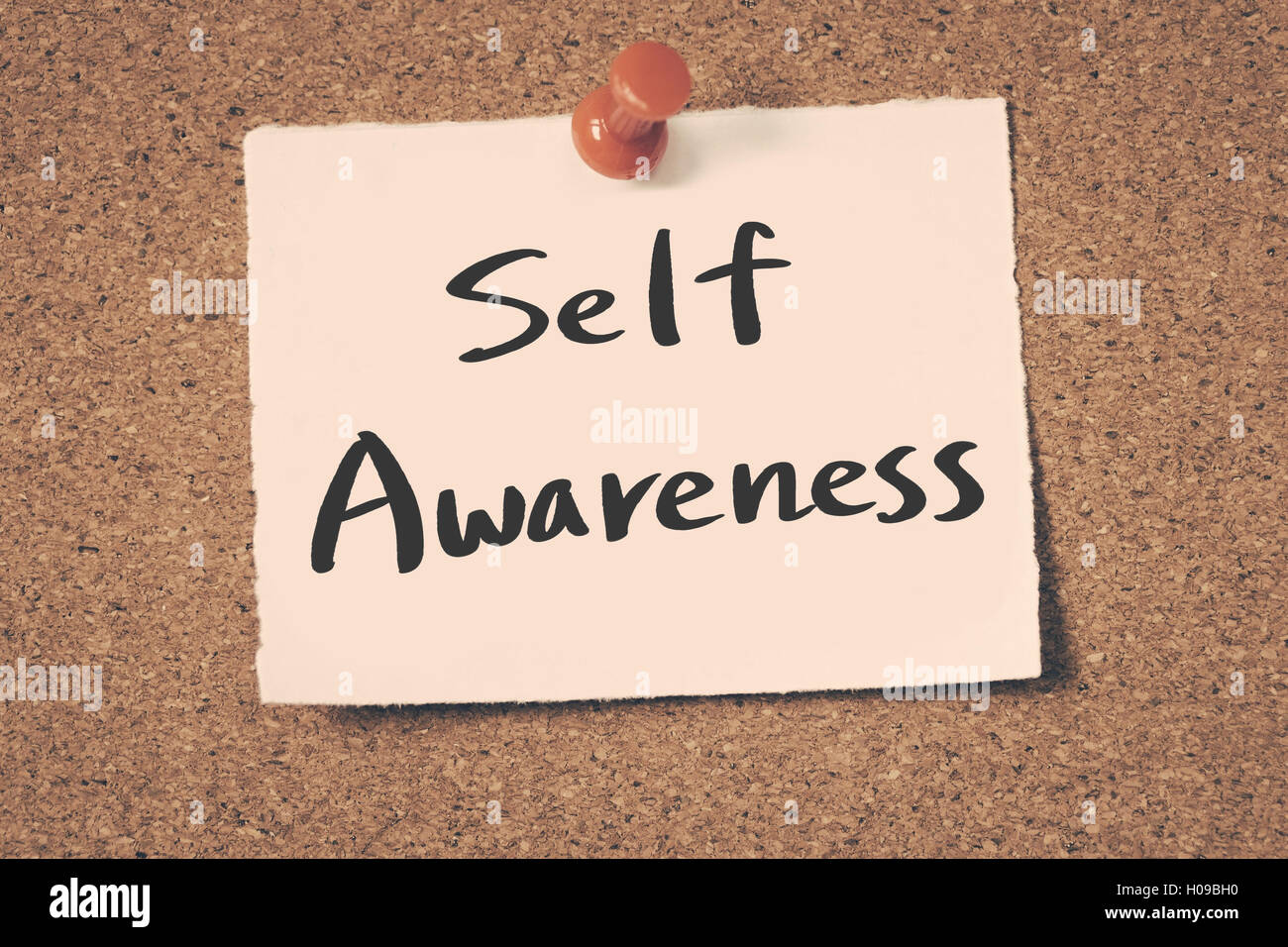 La consapevolezza di sé Foto Stock
