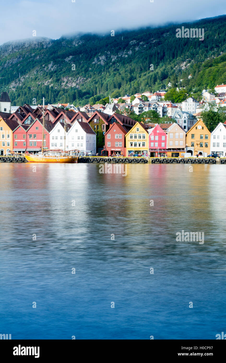 Bergen, Norvegia. Foto Stock