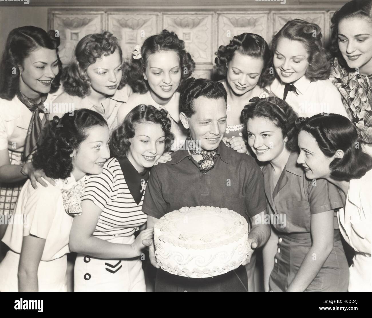 Un desiderio di compleanno Foto Stock