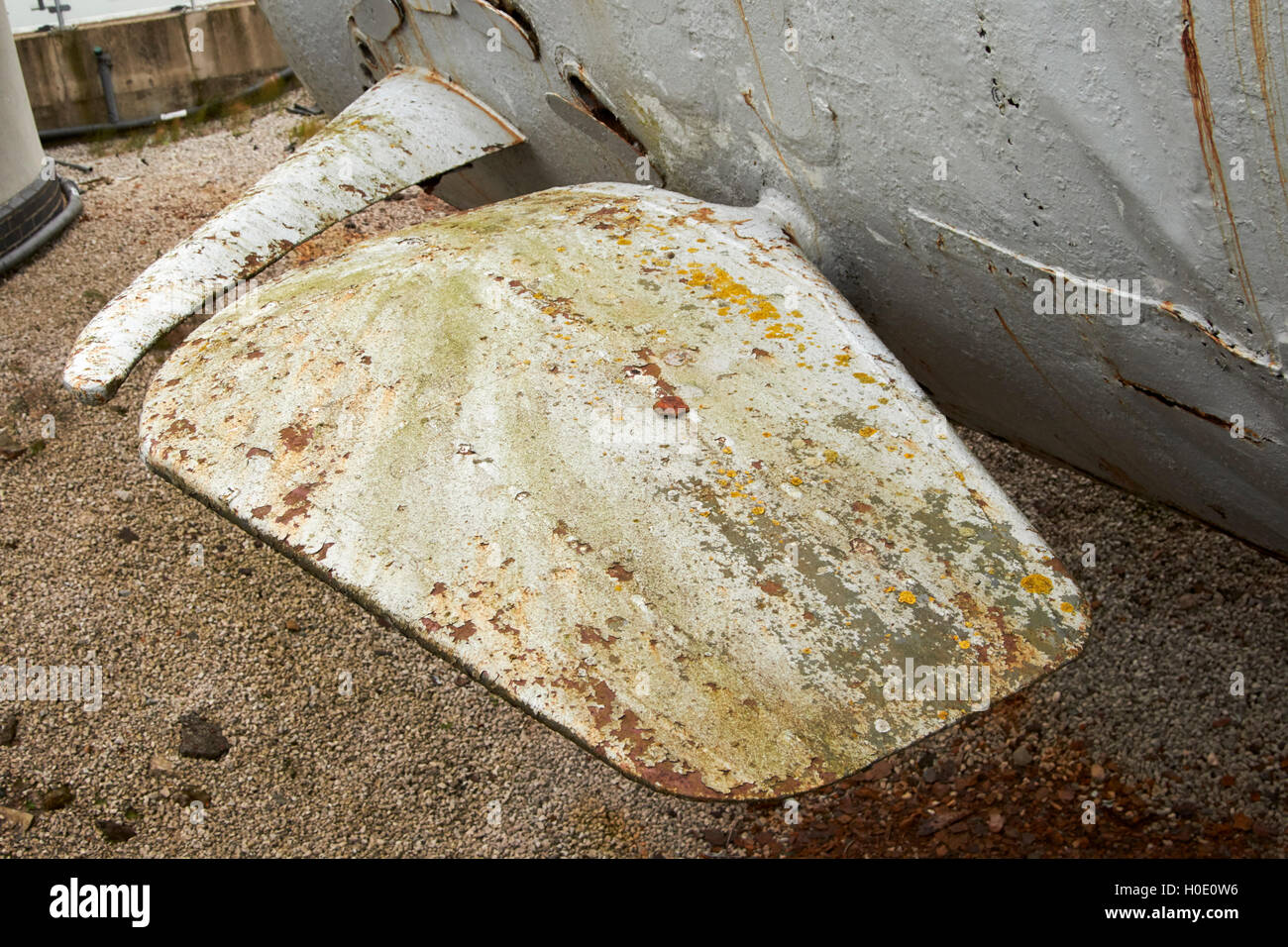 Sommergibile bow piano su u-534 a u-boat storia Liverpool Merseyside Regno Unito Foto Stock