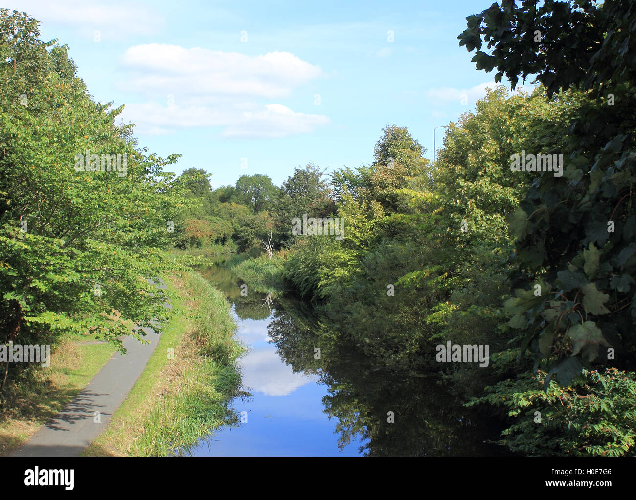 Edinburgh Canal Longstone Foto Stock