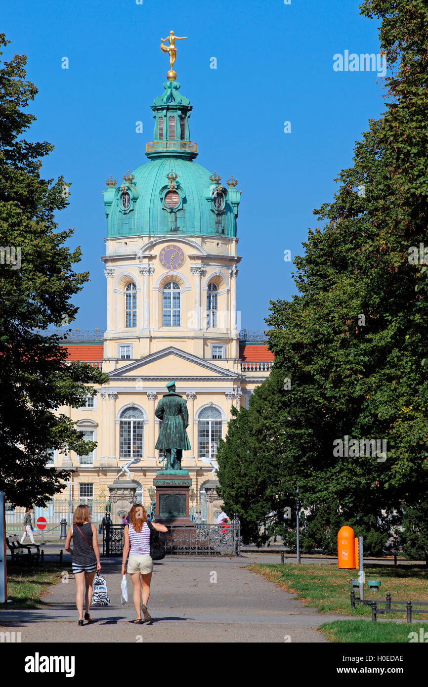 Il Castello di Berlino Charlottenburg Foto Stock