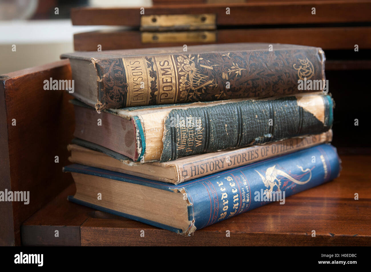 Libri antichi. Foto Stock