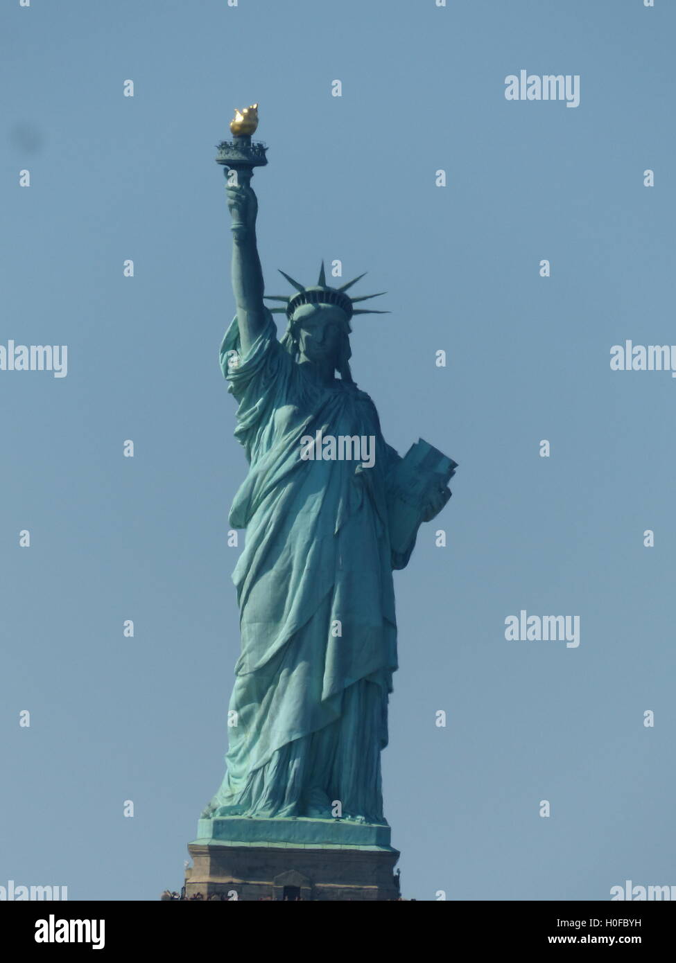 Statua della Libertà Foto Stock