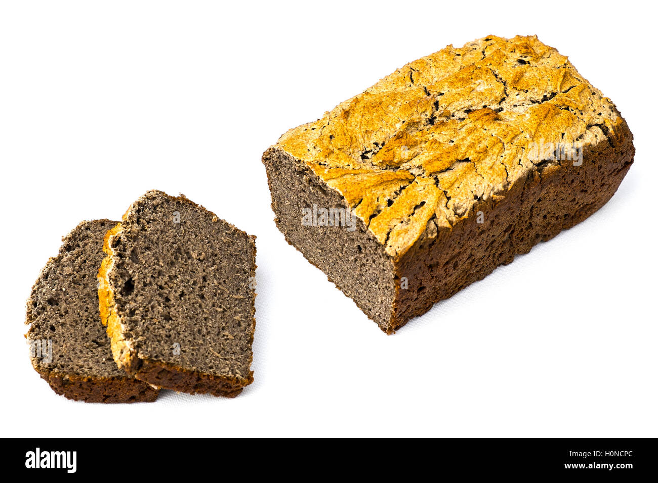 Il francese senza glutine pagnotta di pane. Foto Stock