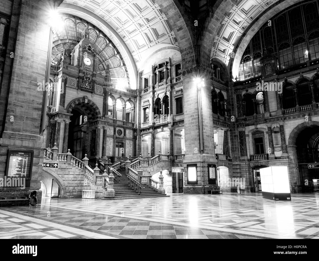 Antwerpen Stazione Centrale Foto Stock