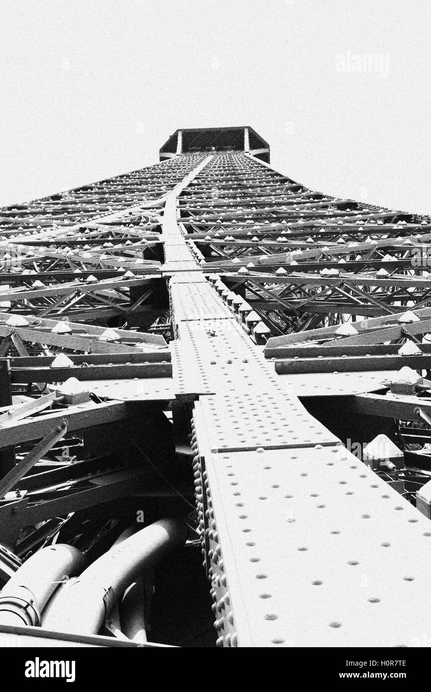 La Torre Eiffel Foto Stock