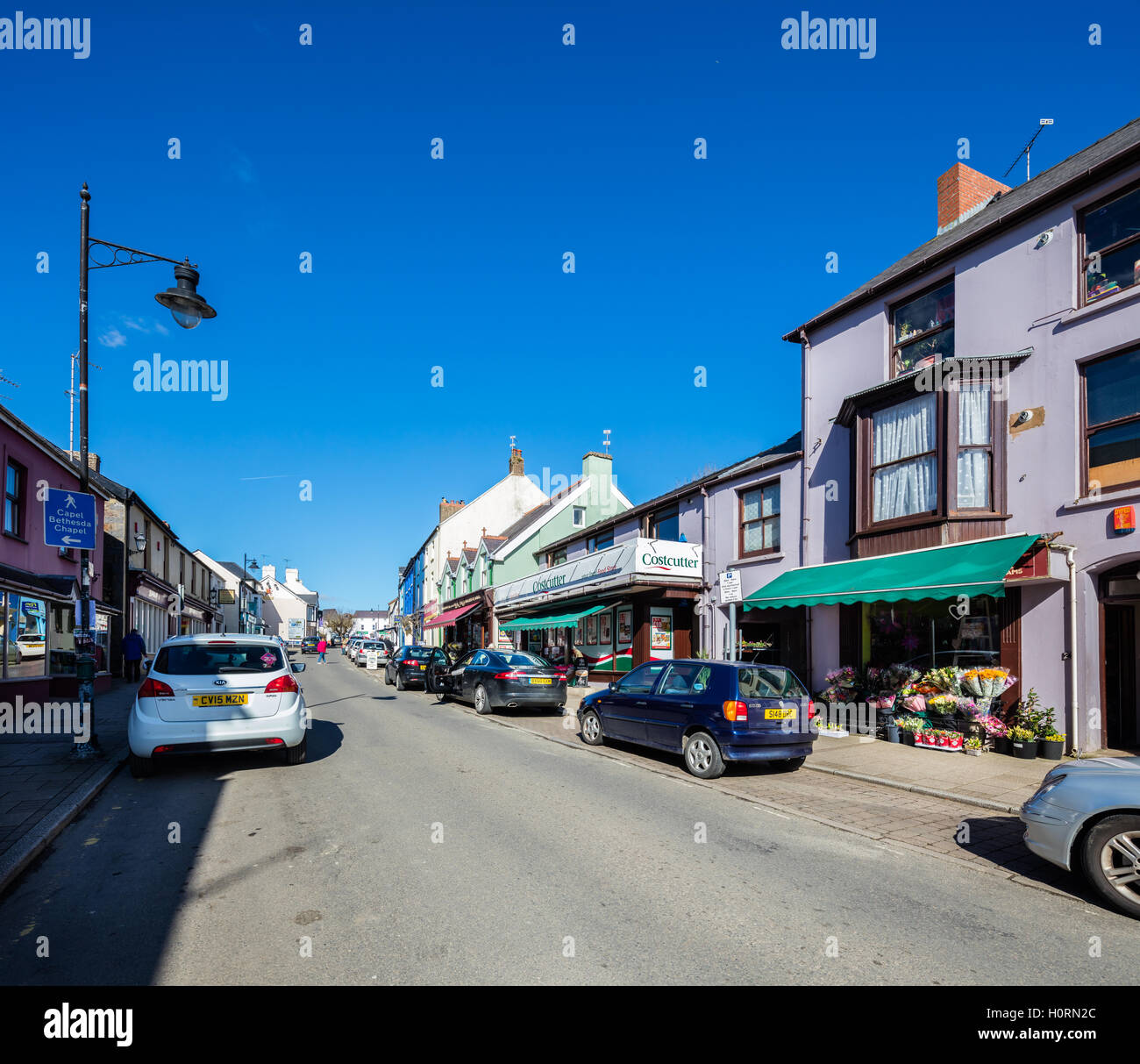 Narberth, Pembrokeshire, Wales, Regno Unito Foto Stock