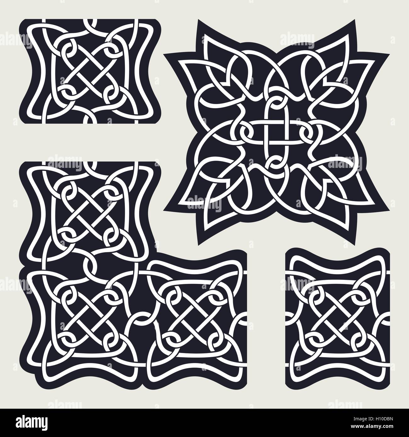 Ornamento celtico Illustrazione Vettoriale