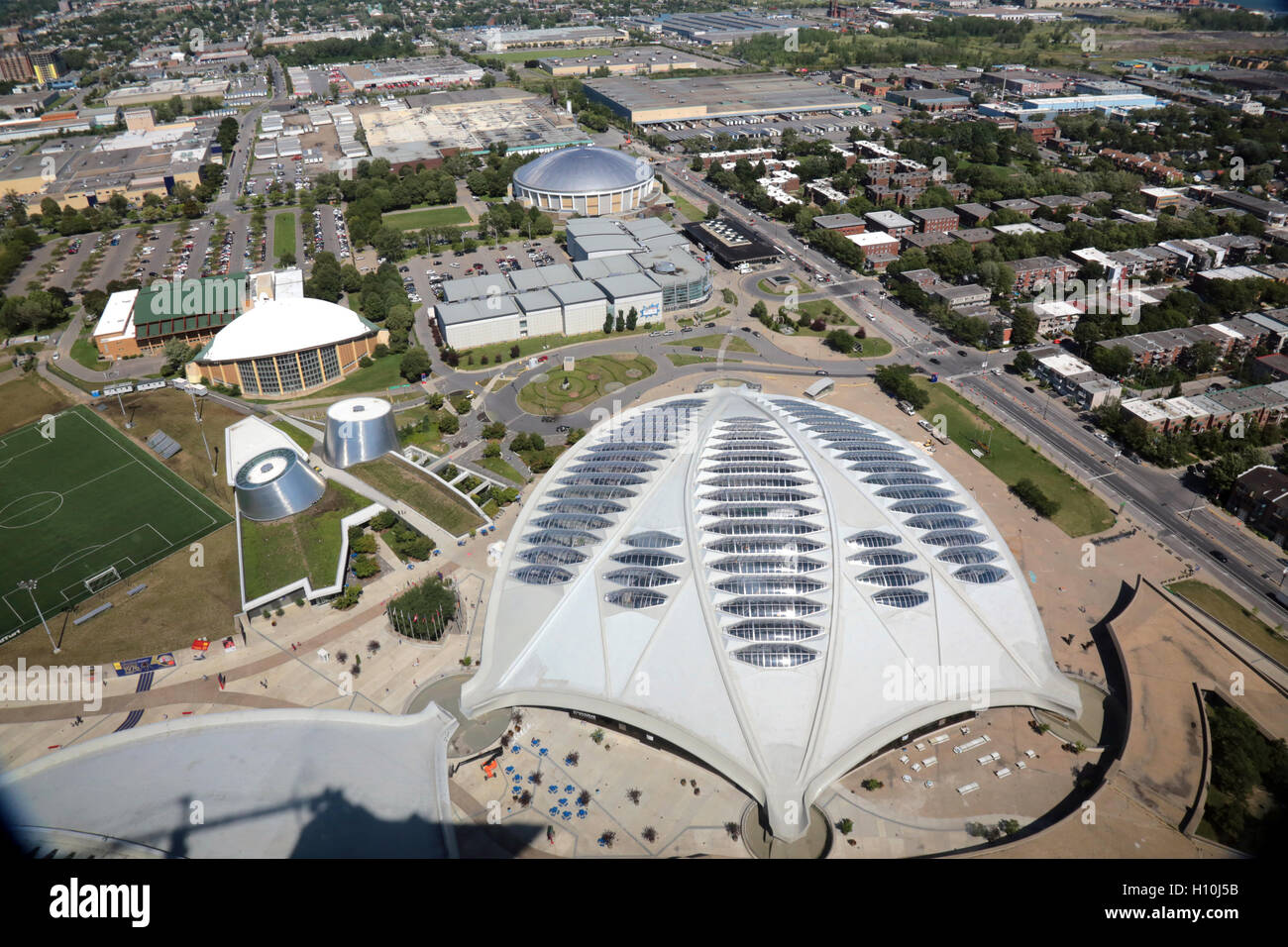 Vista dalla Torre di Montreal, Montreal, Canada Foto Stock