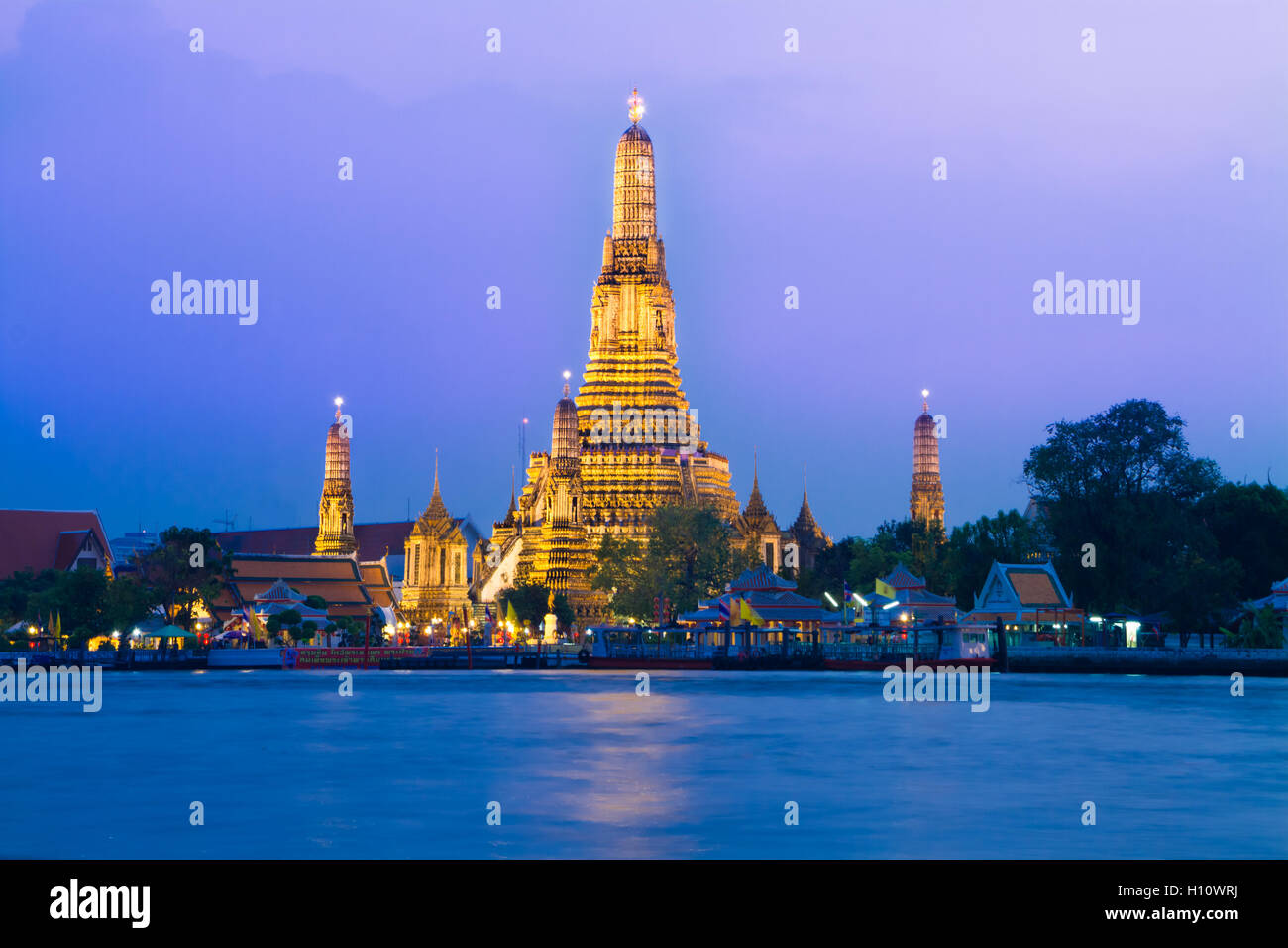 Wat Arun, Bangkok, Thailandia. Foto Stock