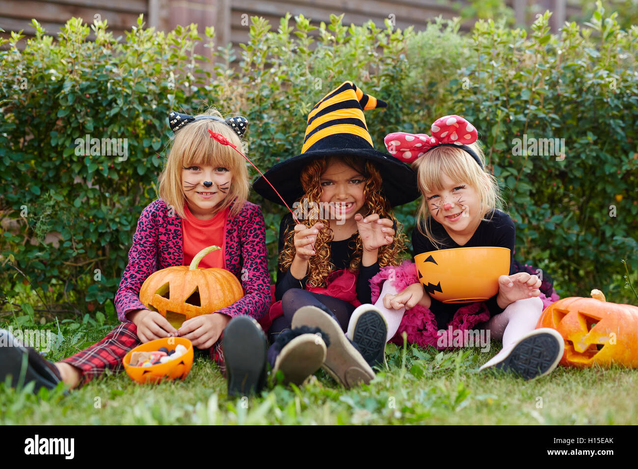 Luckxing Abito in tulle a rete per ragazze, costume di Halloween per ragazze | Gonna tutù in tulle a strati senza maniche verde | Costume a tema foresta da 4 pezzi, gonna