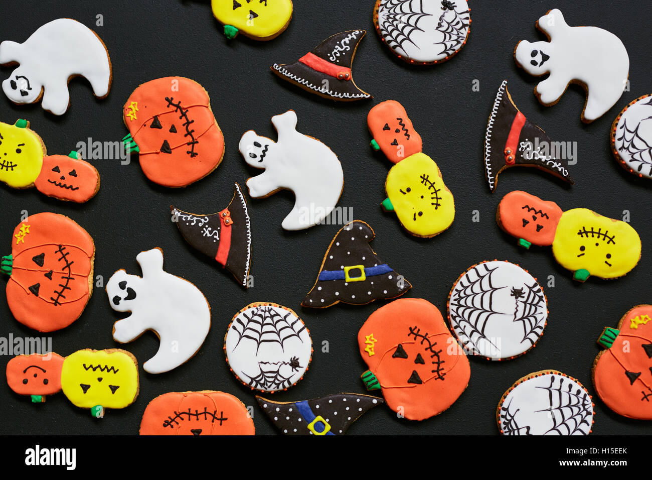 Decorazioni di Halloween Foto Stock