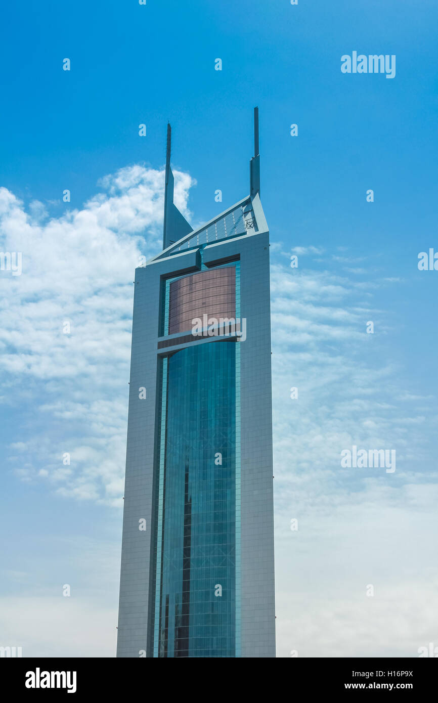 Emirates Tower uno Dubai Foto Stock