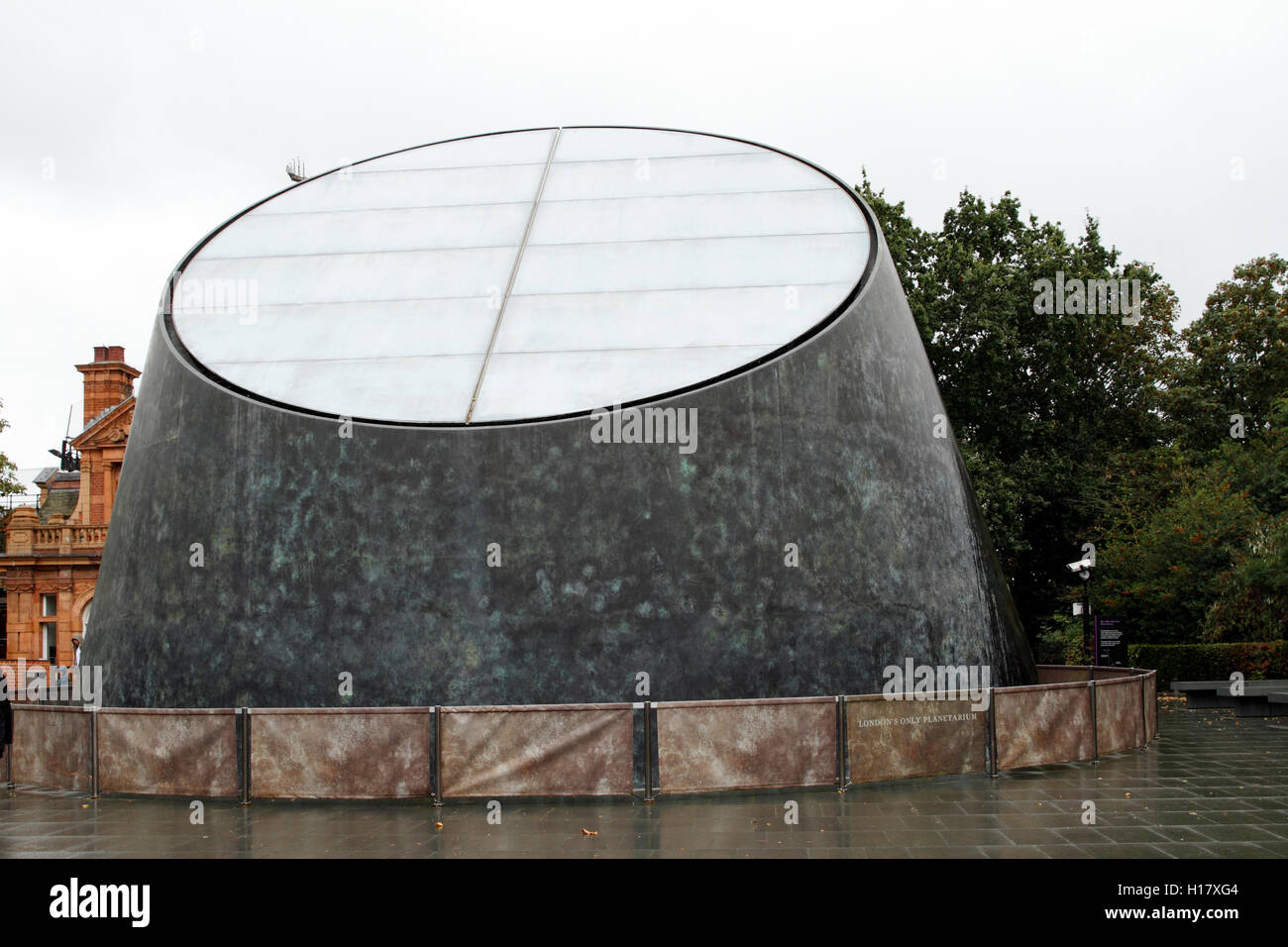 Osservatorio di Greenwich Il Peter Harrison planetario al Royal Observatory caratteristiche HD allo stato dell'arte della tecnologia di proiezione Foto Stock