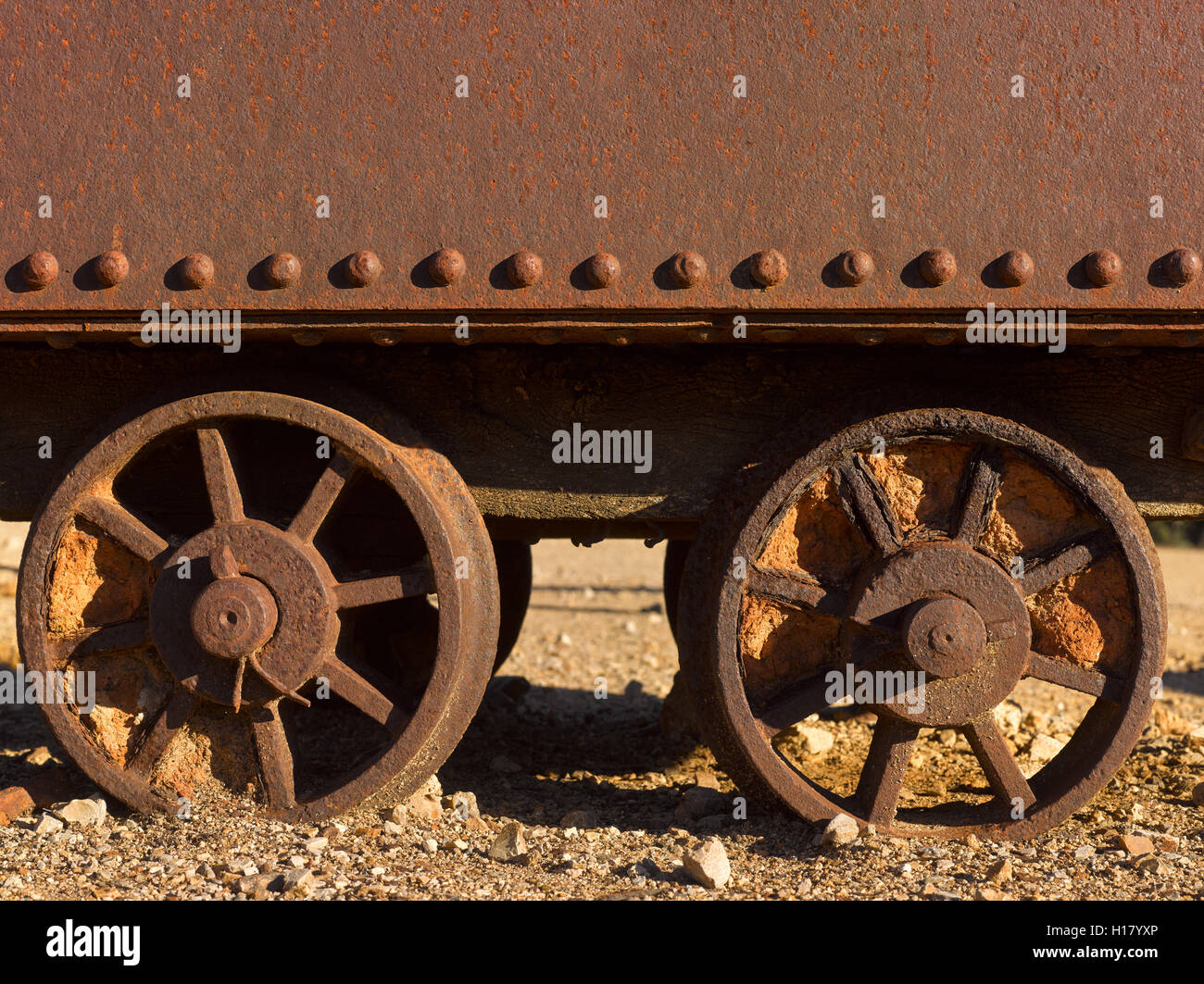 Storica ferrovia, Burra Sud Australia Foto Stock