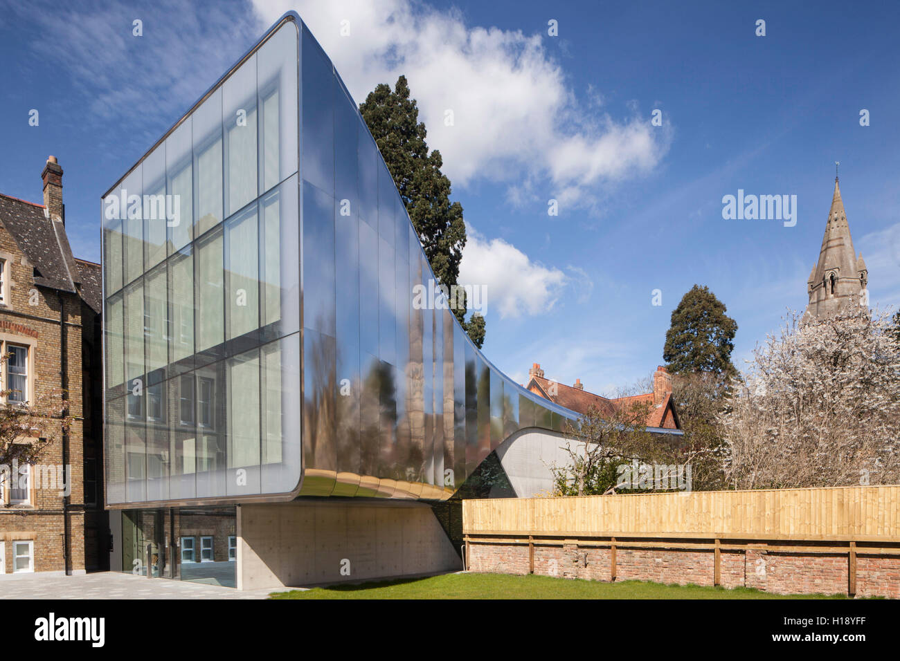 Zaha Hadid, Investcorp building , Medio Oriente Center,St Anthony's College di Oxford Foto Stock