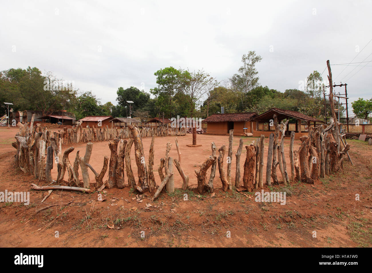 Ghotul, il Museo Antropologico, Jagdalpur, Chattisgadh, India Foto Stock