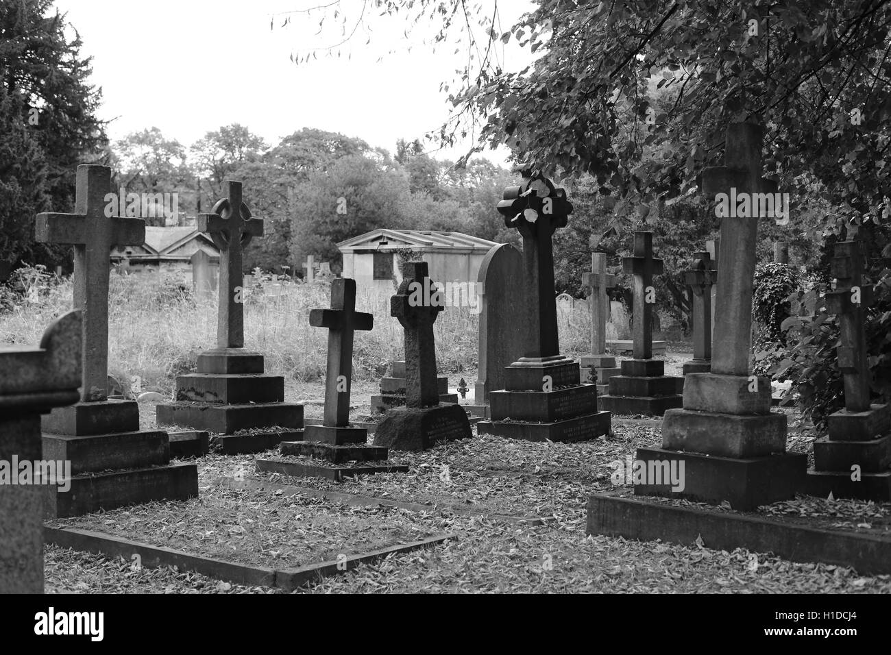 Il cimitero di Brompton Foto Stock