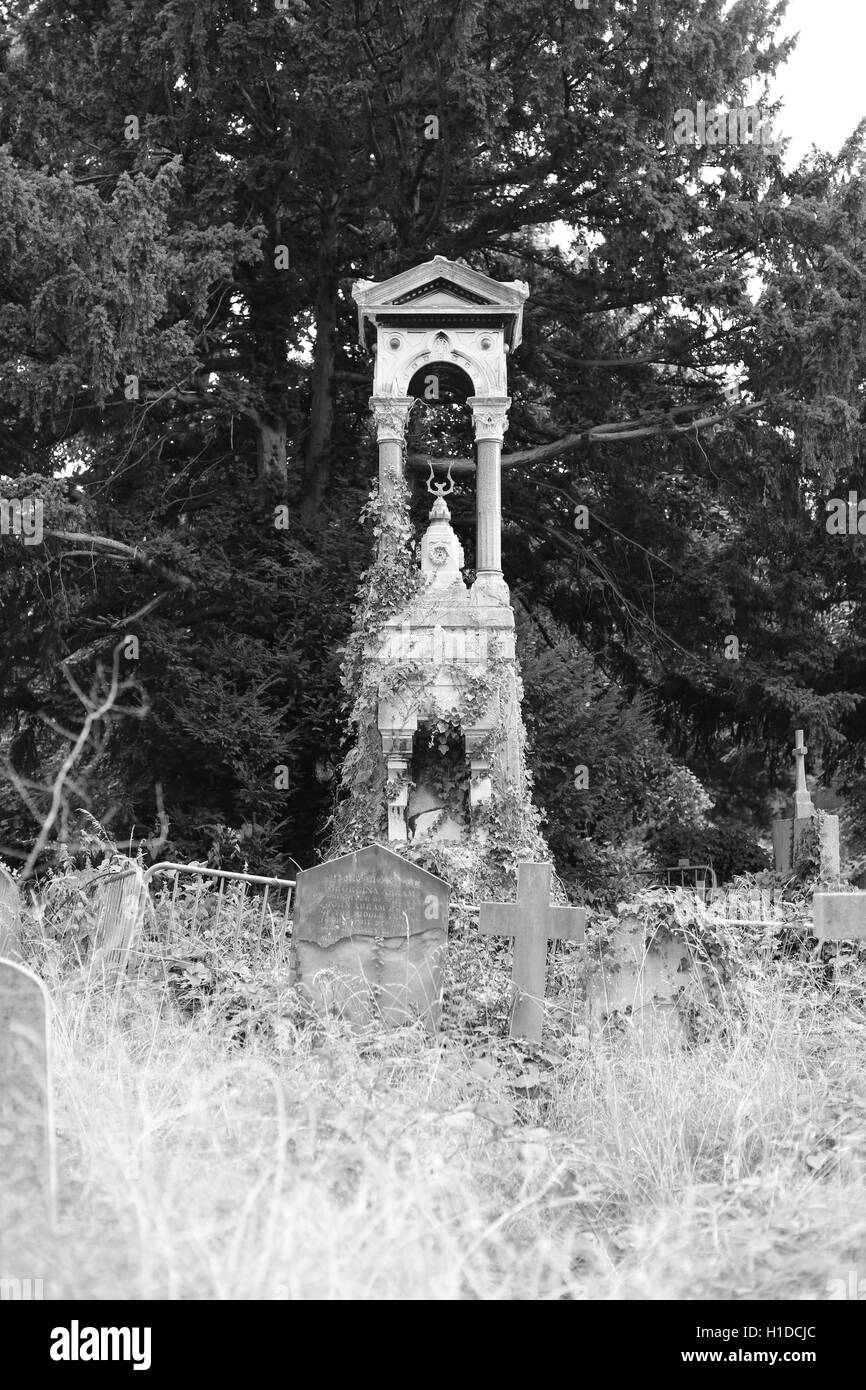 Il cimitero di Brompton Foto Stock