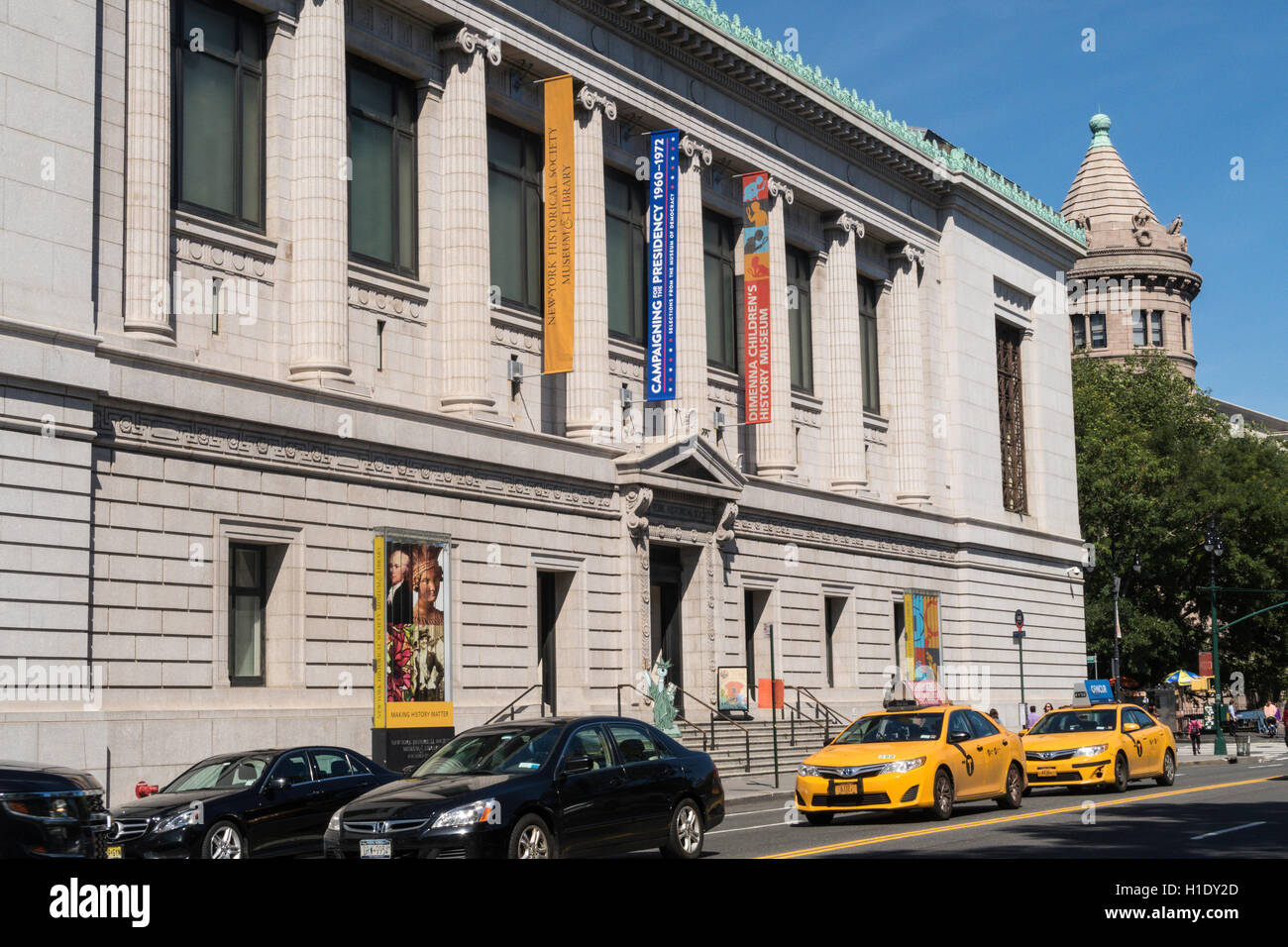 Historical Society di new york museo e biblioteca, 170 Central Park West, NYC Foto Stock