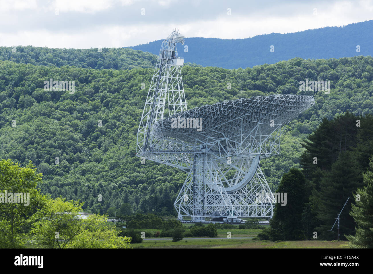 West Virginia, Banca Verde, Radio Nazionale Osservatorio astronomico Foto Stock