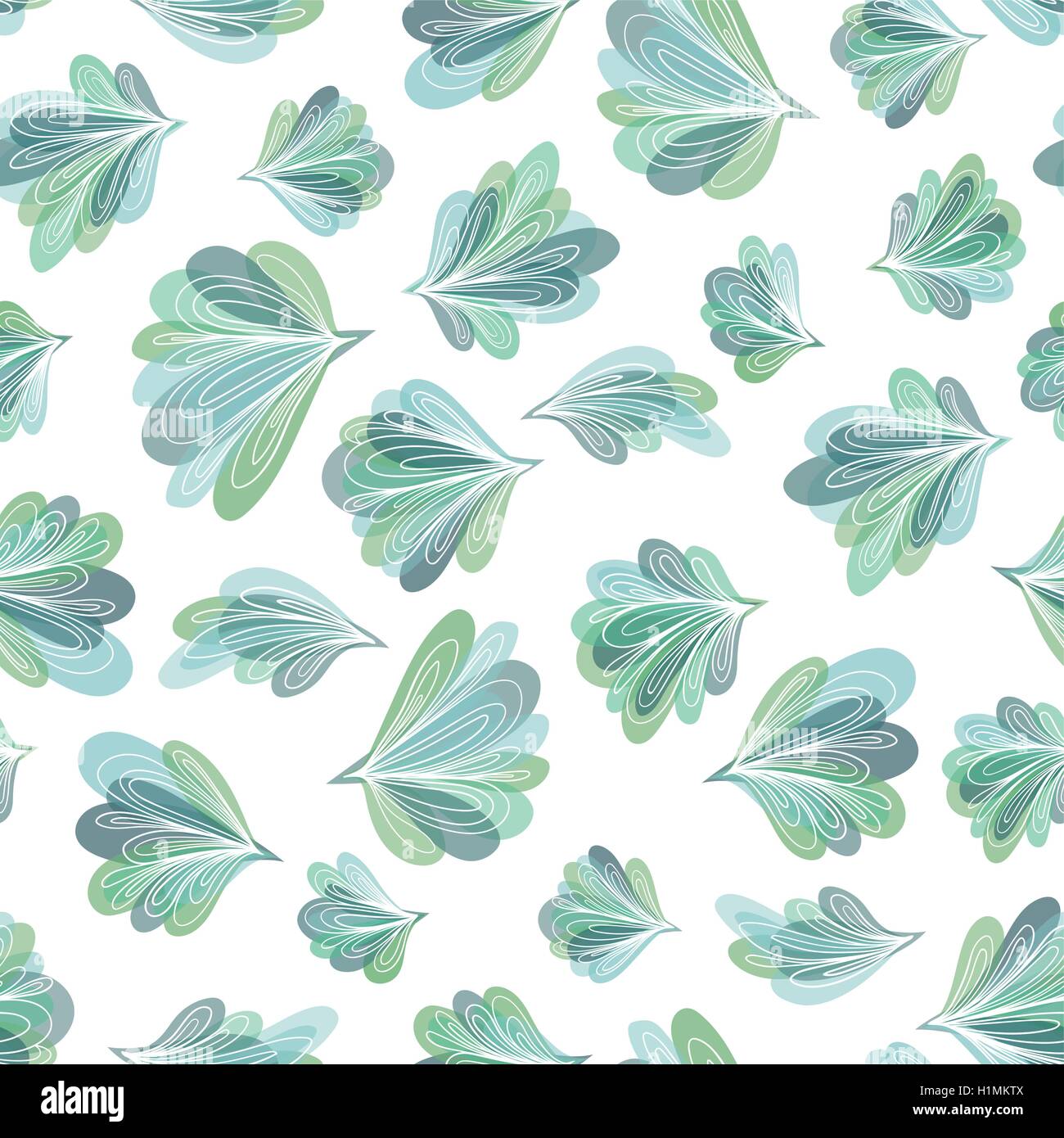 Abstract freschi seamless texture con disegna forme di linea per la carta da parati, tessile, della carta da imballaggio design Illustrazione Vettoriale