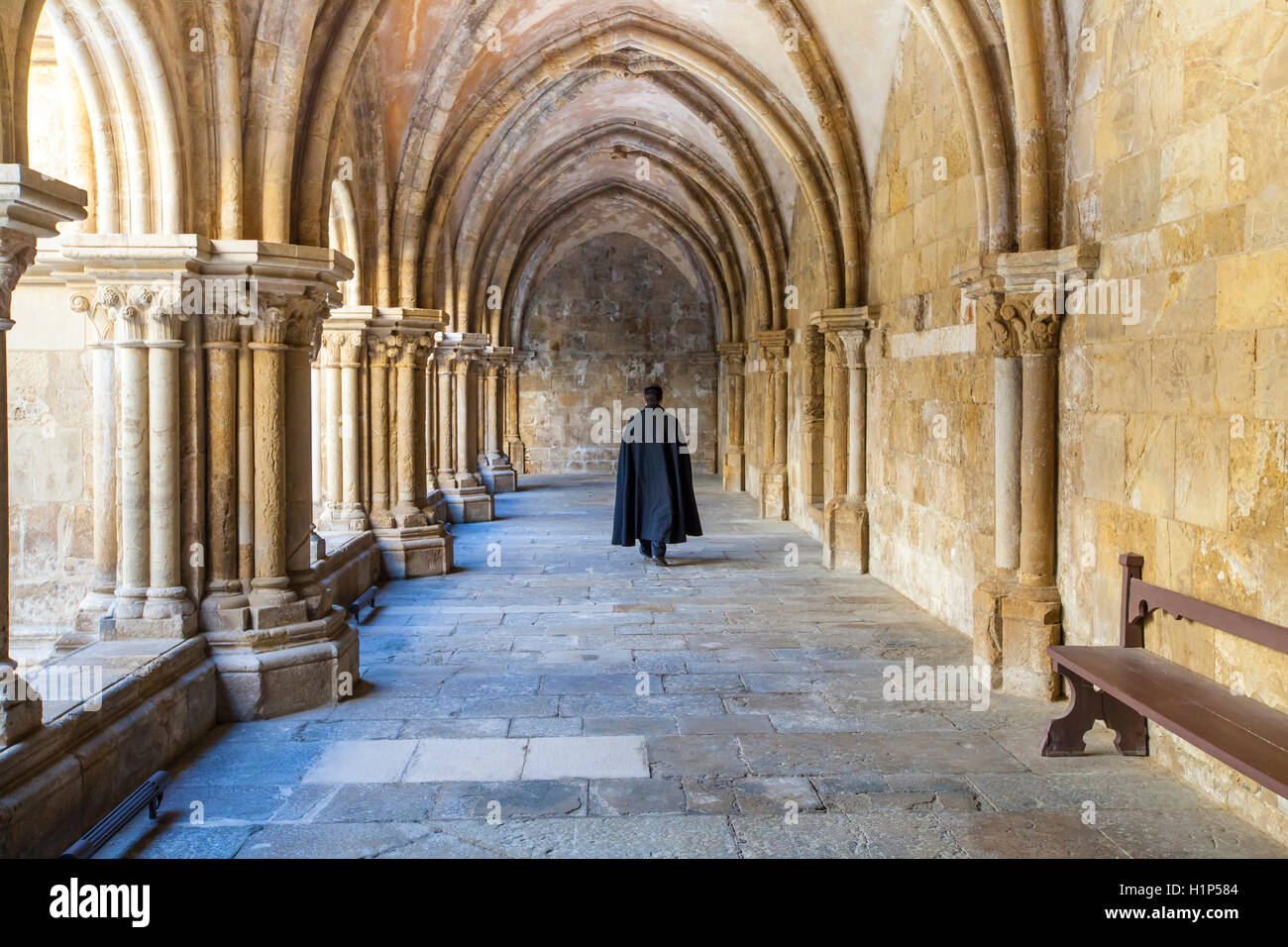Monastero Sé Velha, Coimbra, Portogallo Foto Stock