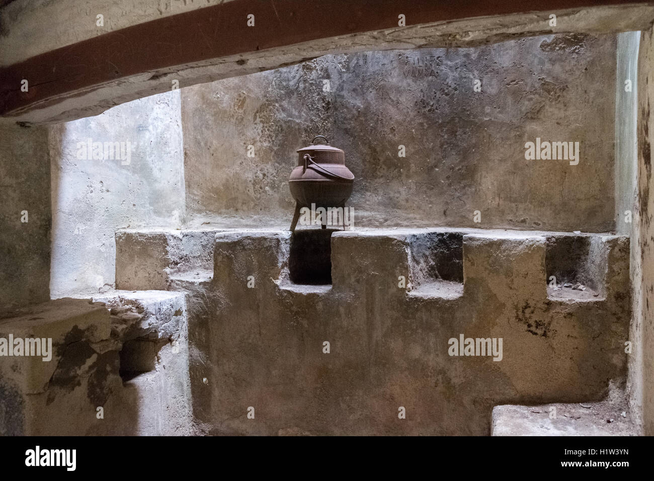 Il convento di Santa Croce, noto sia come Capuchos e il Convento di Cork, vicino a Sintra, Portogallo Foto Stock