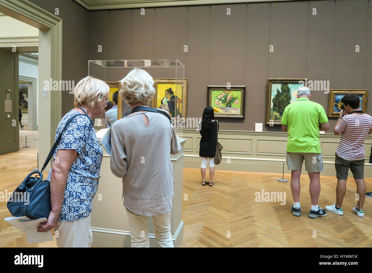 Dipinti europei nel Metropolitan Museum of Art di New York, Stati Uniti d'America Foto Stock