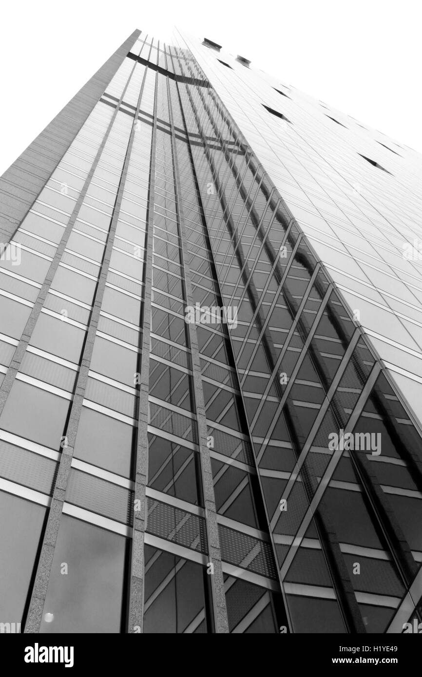 Il Blue Cross Blue Shield edificio in Chicago, IL (bianco e nero) Foto Stock