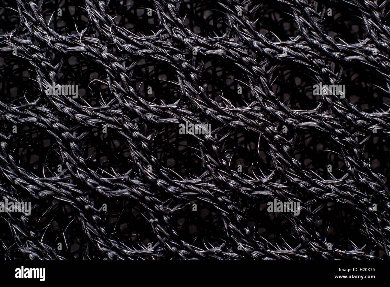Abstract tessuto sintetico Foto Stock