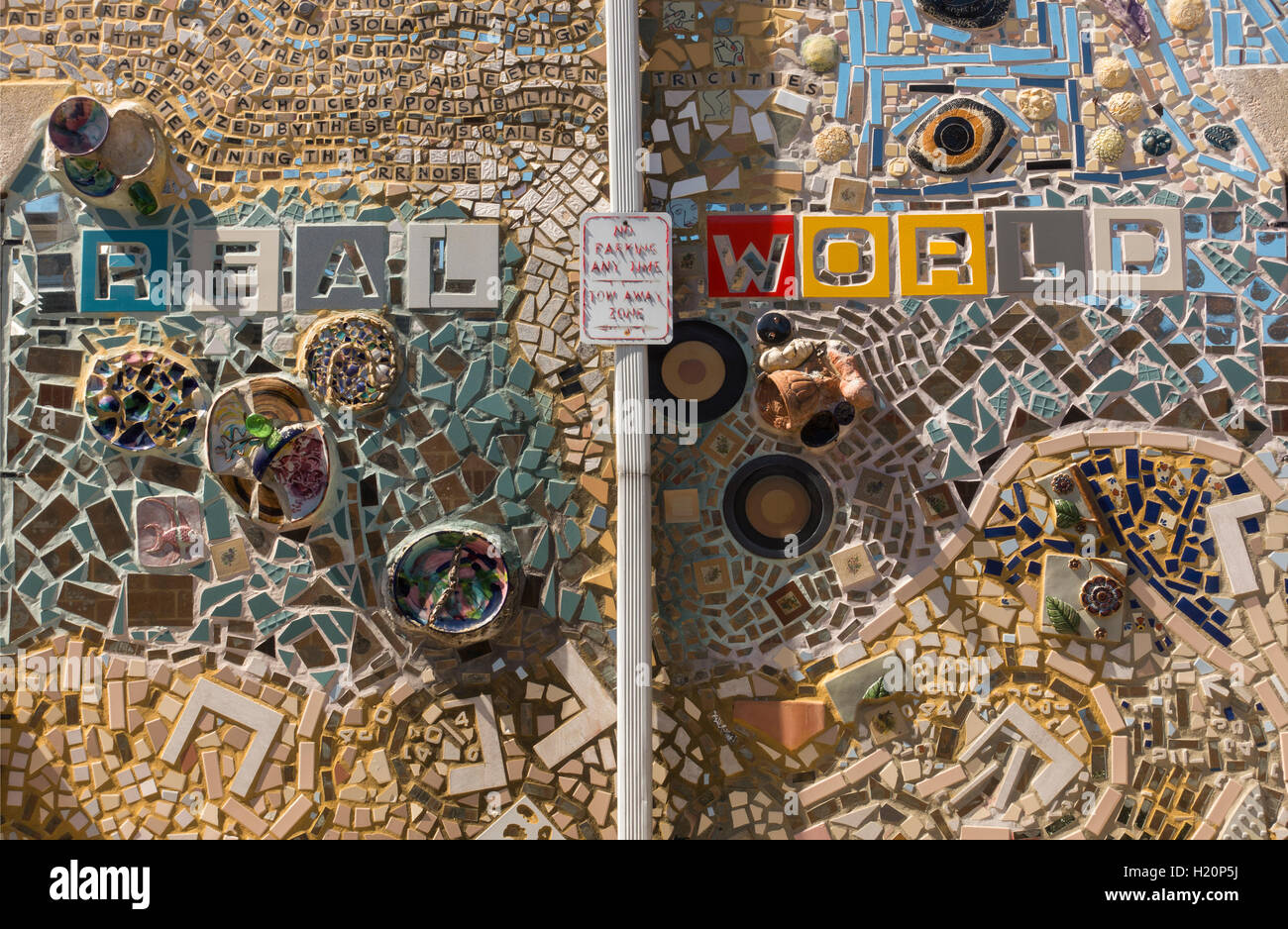 Philadelphia magico giardino da Isaia Zagar Foto Stock