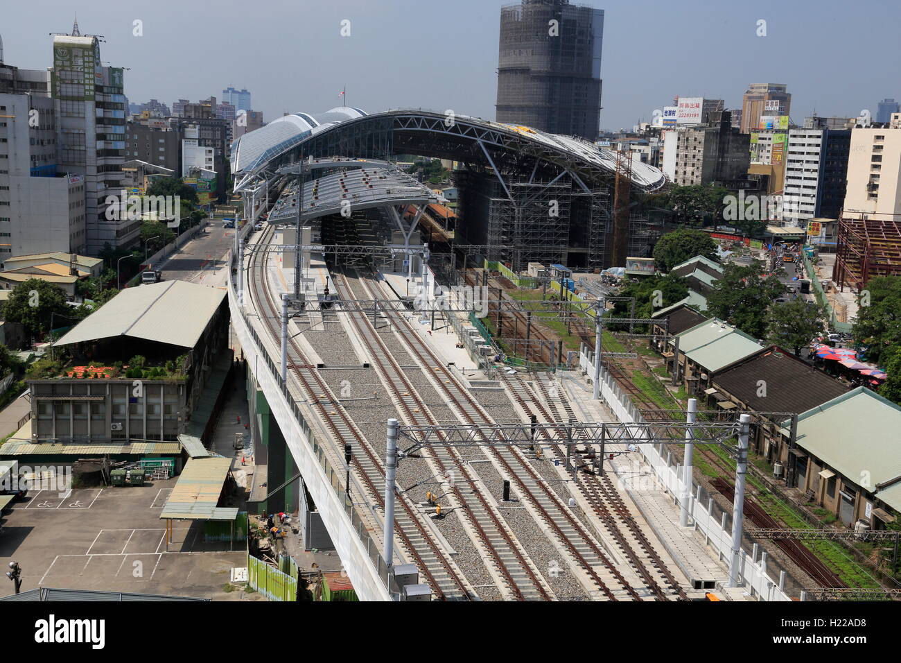 Nuova stazione ferroviaria Foto Stock