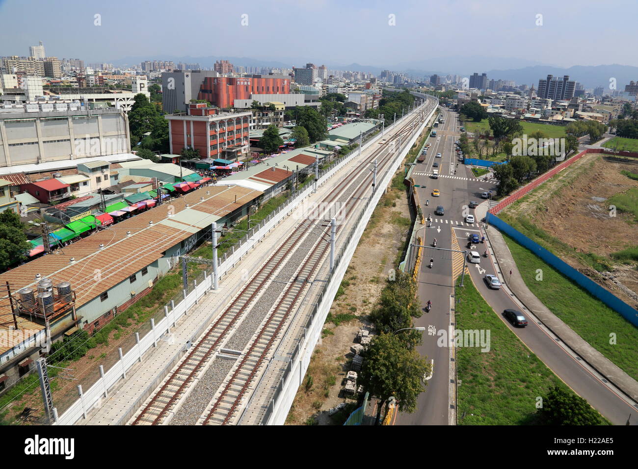 Nuova stazione ferroviaria Foto Stock