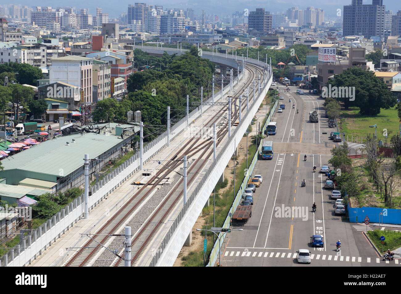 Nuova stazione ferroviaria Foto Stock