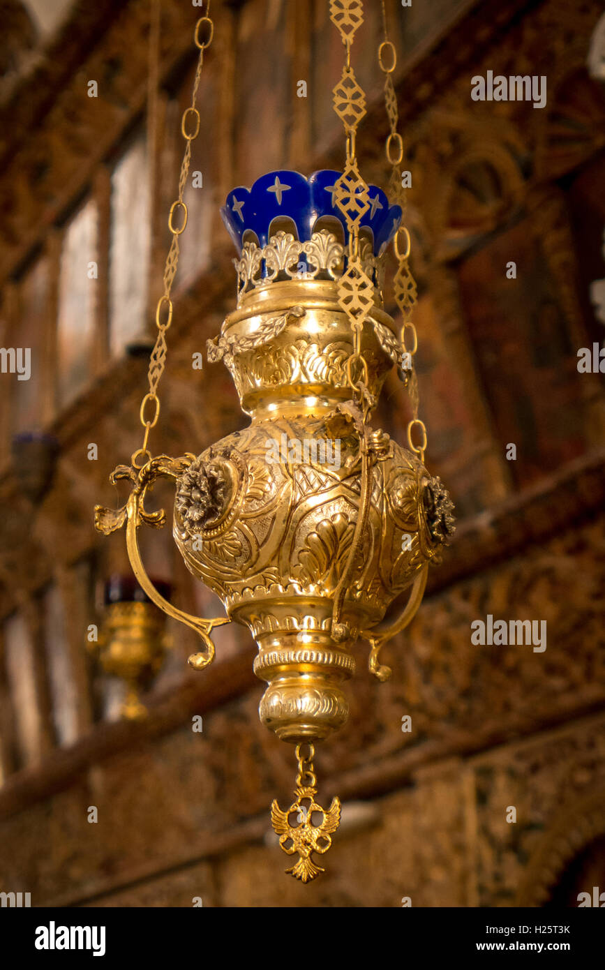 Il San Barnaba convento e museo di icone in Cipro Foto Stock