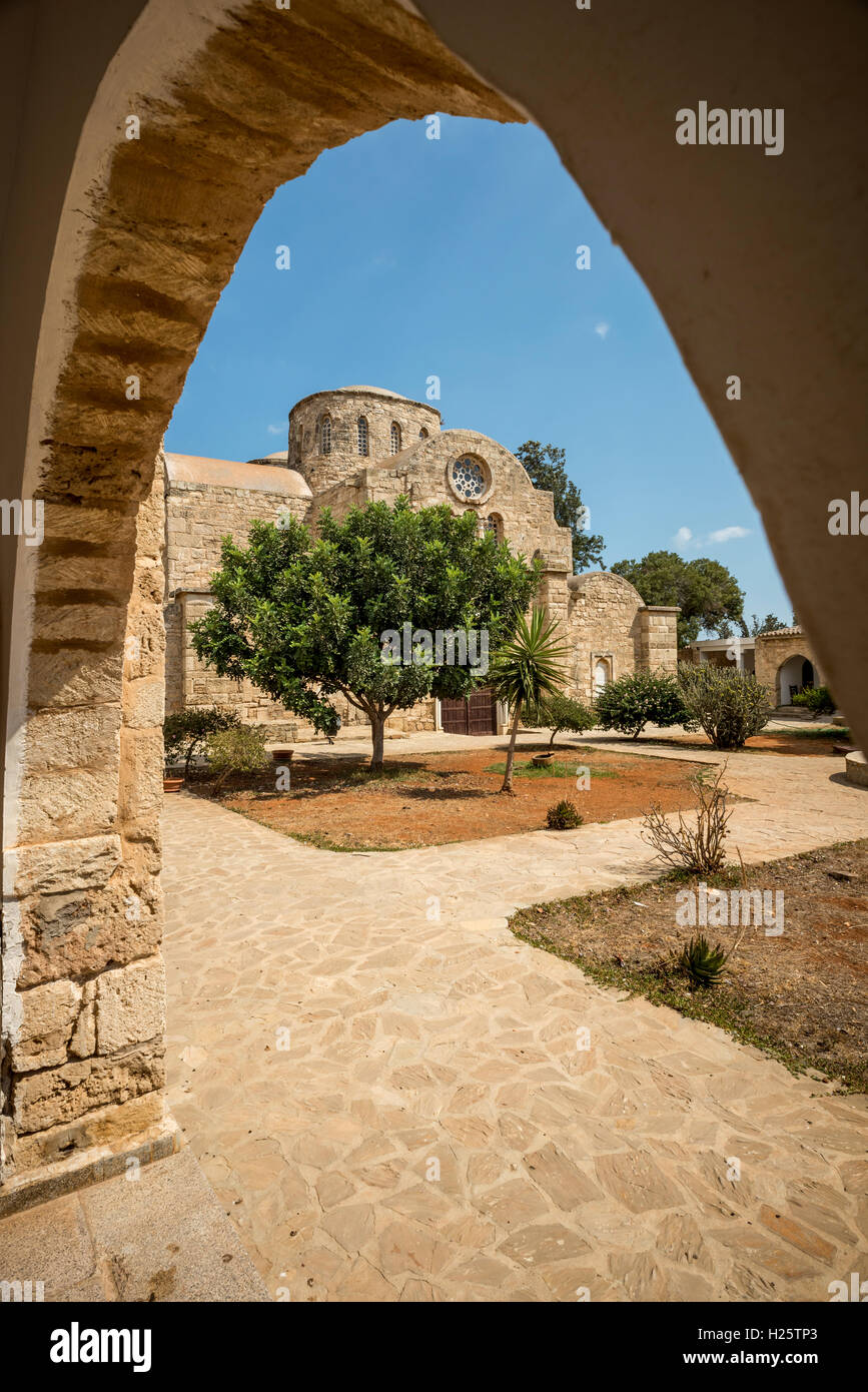 Il San Barnaba convento e museo di icone in Cipro Foto Stock