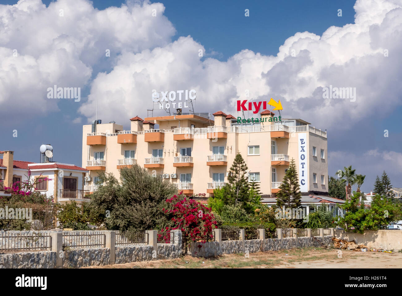 L'Hotel esotici a Bogaz in Cipro Foto Stock