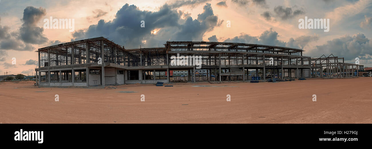 Edificio commerciale, costruzione, Architettura, appartamento, esterna, reale, città, ufficio, station wagon, finestra, urban, business Foto Stock