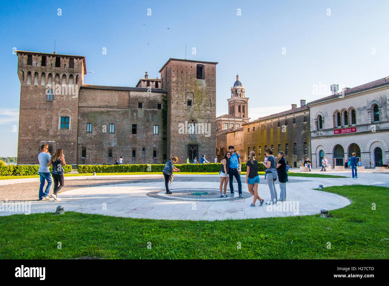 Castello San Giorgio / Castello di St George, Mantova (Mantova), Lombardia, Italia Foto Stock