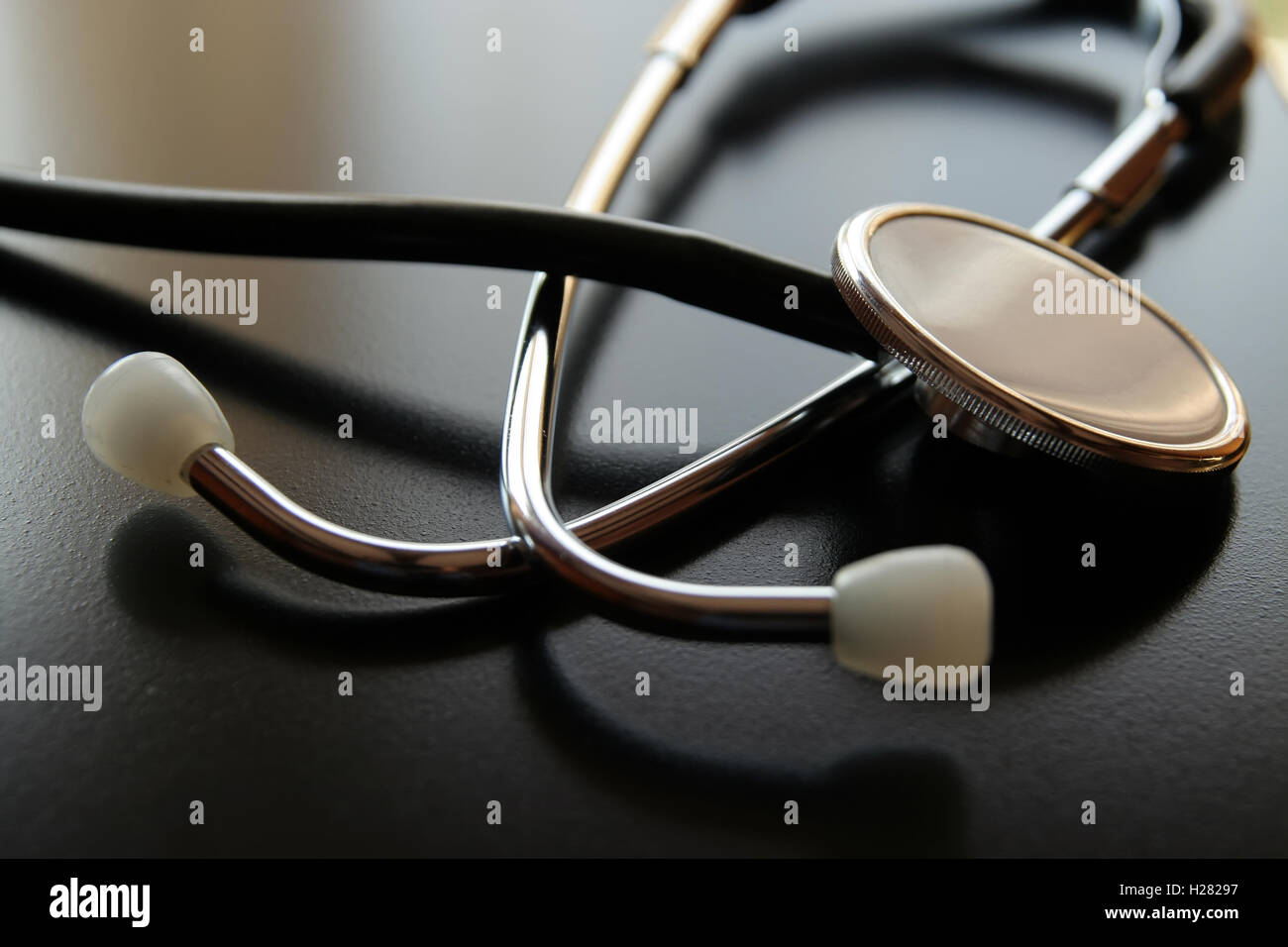 Medico strumenti. Lo strumento medicale. Medical stetoscopio. Foto Stock